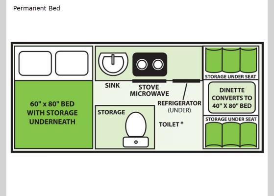 Floorplan - 2025 Expedition Permanent Bed A-Frames