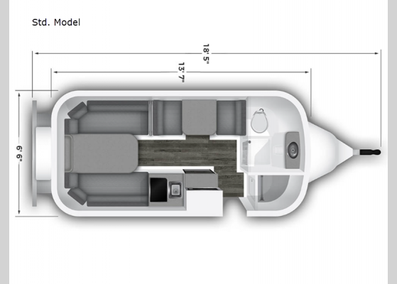 Floorplan - 2025 Legacy Elite Std. Model Travel Trailer