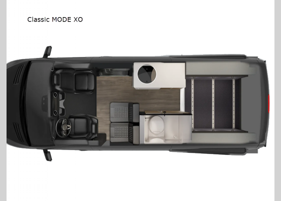 Floorplan - 2024 Storyteller Overland Classic MODE XO Motor Home Class B - Diesel