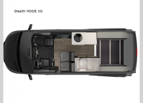 Floorplan - 2024 Storyteller Overland Stealth MODE XO Motor Home Class B - Diesel