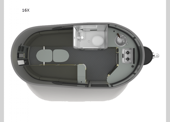 Floorplan - 2025 REI Special Edition Basecamp 16X Travel Trailer