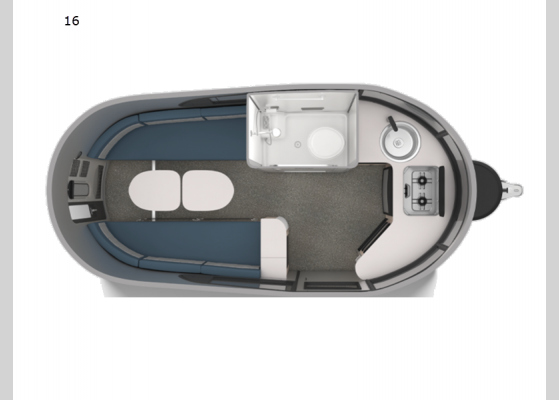 Floorplan - 2025 Basecamp 16 Travel Trailer