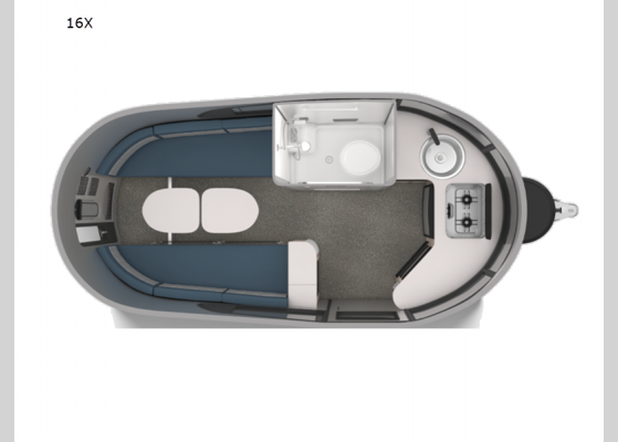 Floorplan - 2025 Basecamp 16X Travel Trailer