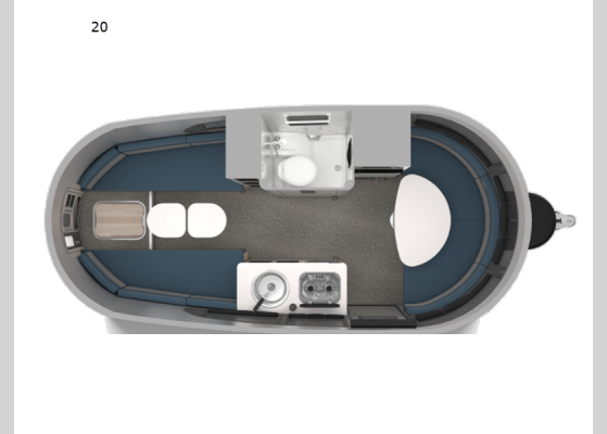 Floorplan - 2025 Basecamp 20 Travel Trailer