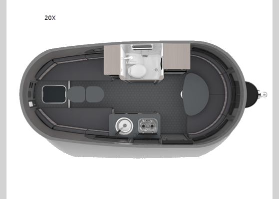 Floorplan - 2026 Basecamp 20X Travel Trailer