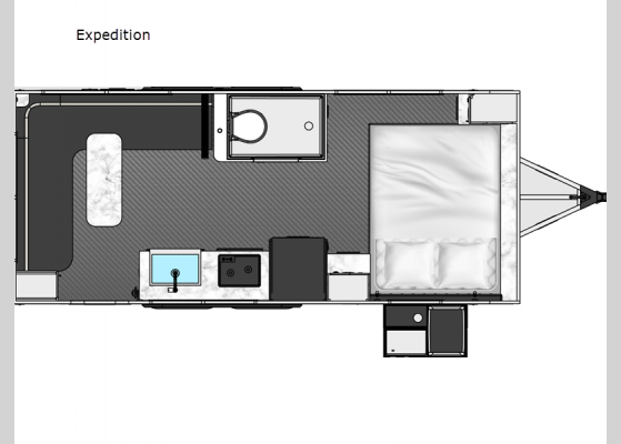 Floorplan - 2025 O-V-R Expedition Travel Trailer