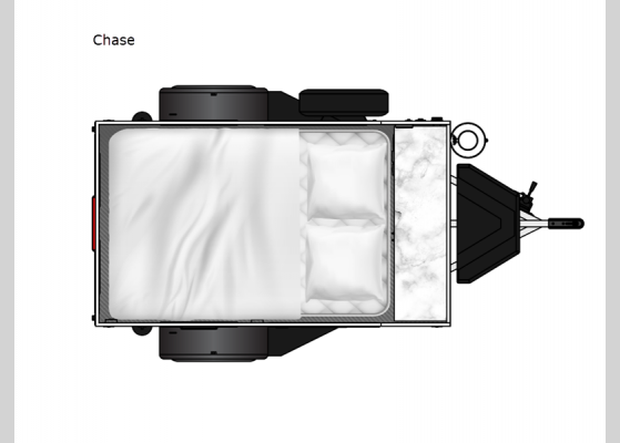 Floorplan - 2025 Flyer Chase Travel Trailer