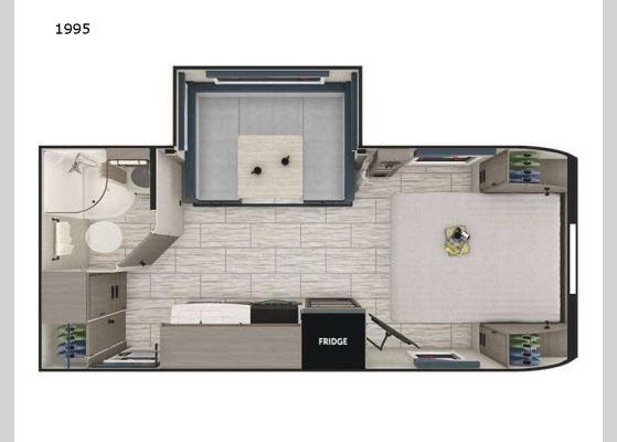 Floorplan - 2025 Lance Travel Trailers 1995 Travel Trailer