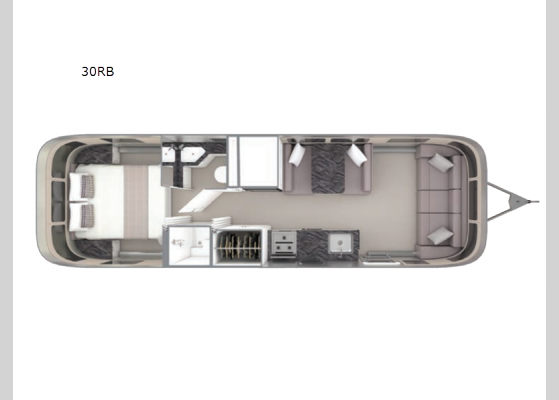 Floorplan - 2025 Classic 30RB Travel Trailer