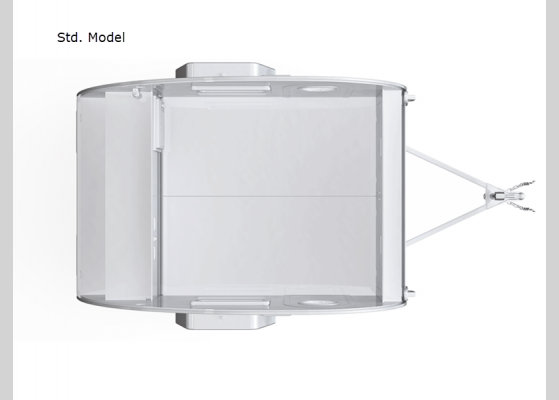 Floorplan - 2025 TAG SE Std. Model Teardrop Trailer