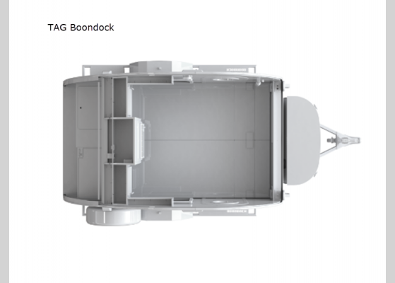 Floorplan - 2025 TAG Boondock Teardrop Trailer