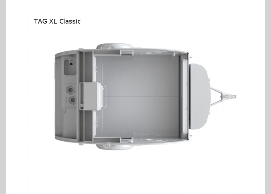 Floorplan - 2025 TAG XL Classic Teardrop Trailer