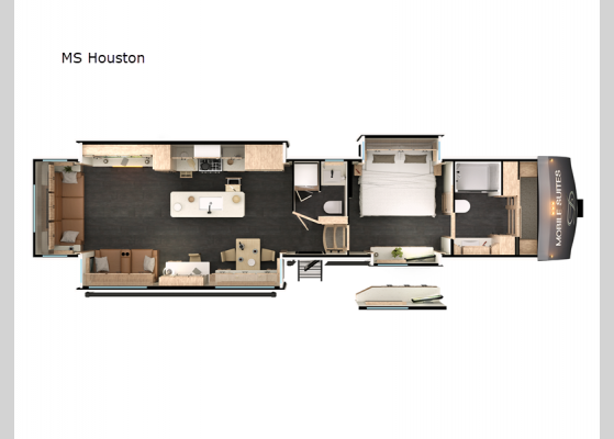 Floorplan - 2025 Mobile Suites MS Houston Fifth Wheel