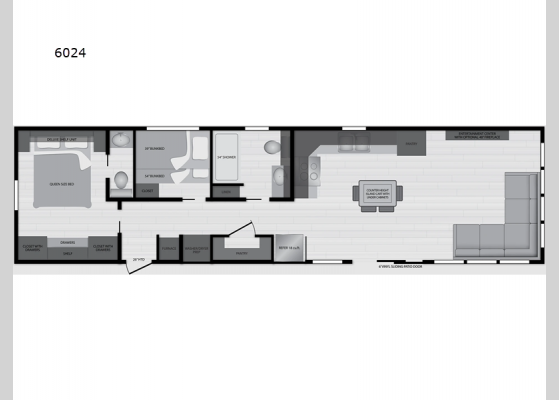 Floorplan - 2025 Canadian Series 6024 Park Models