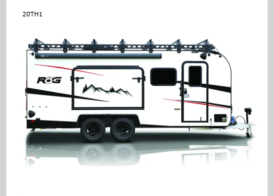 Floorplan - 2024 ROG 20TH1 Toy Hauler Expandable