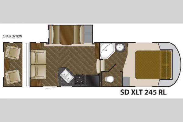 Floorplan - 2013 Heartland Sundance XLT 245RL