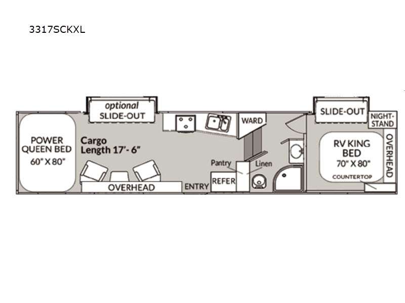 New Genesis Supreme Sandsport 3317SCKXL Toy Hauler Fifth Wheel for Sale