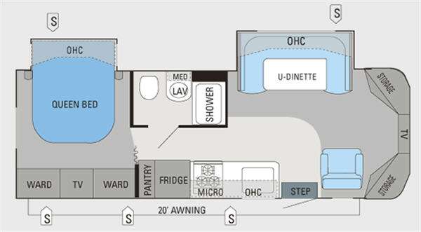 Floorplan - 2011 Jayco Melbourne 28F
