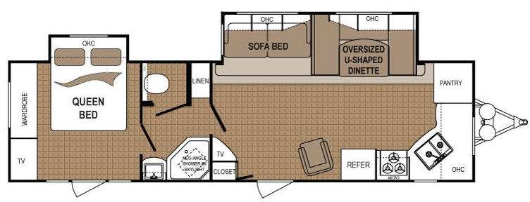 Floorplan - 2012 Dutchmen RV Dutchmen 316FKDS