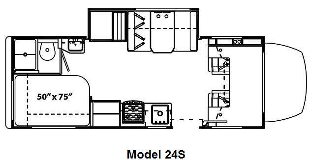 Floorplan - 2012 Forest River RV Solera 24S