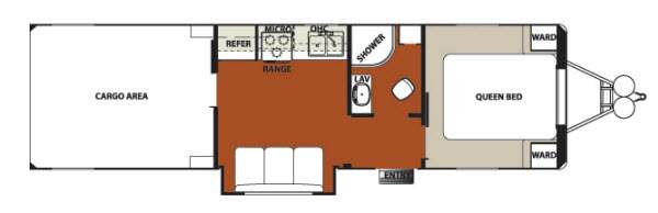 Floorplan - 2014 Forest River RV Work and Play 30WRS