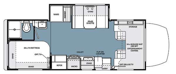 Floorplan - 2014 Forest River RV Solera 24S