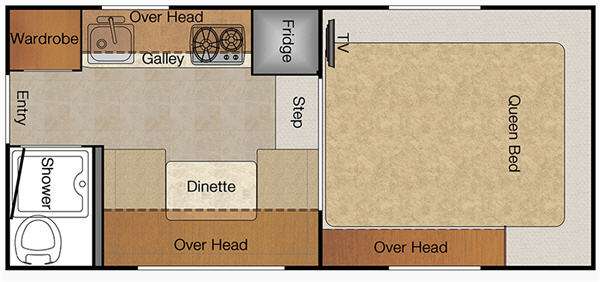 Floorplan - 2015 Lance 825