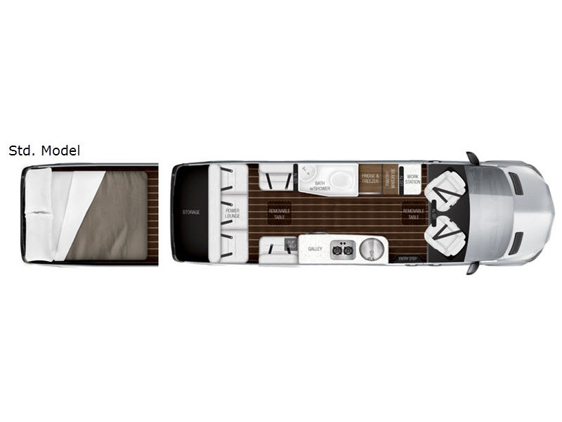 Floorplan - 2017 Airstream RV Interstate Grand Tour EXT Grand Tour EXT