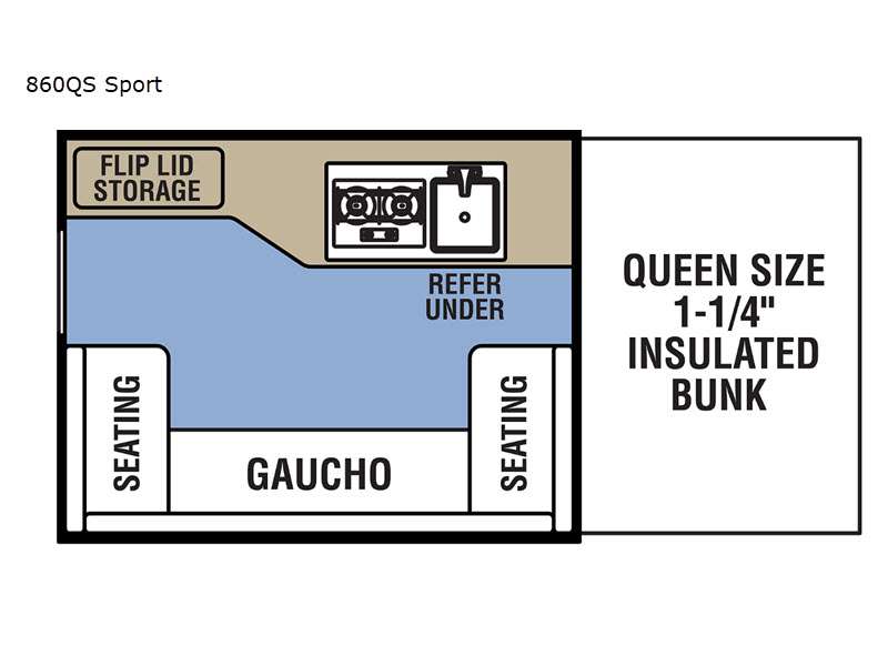 New Coachmen RV Clipper Camping Trailers 860QS Sport Folding PopUp
