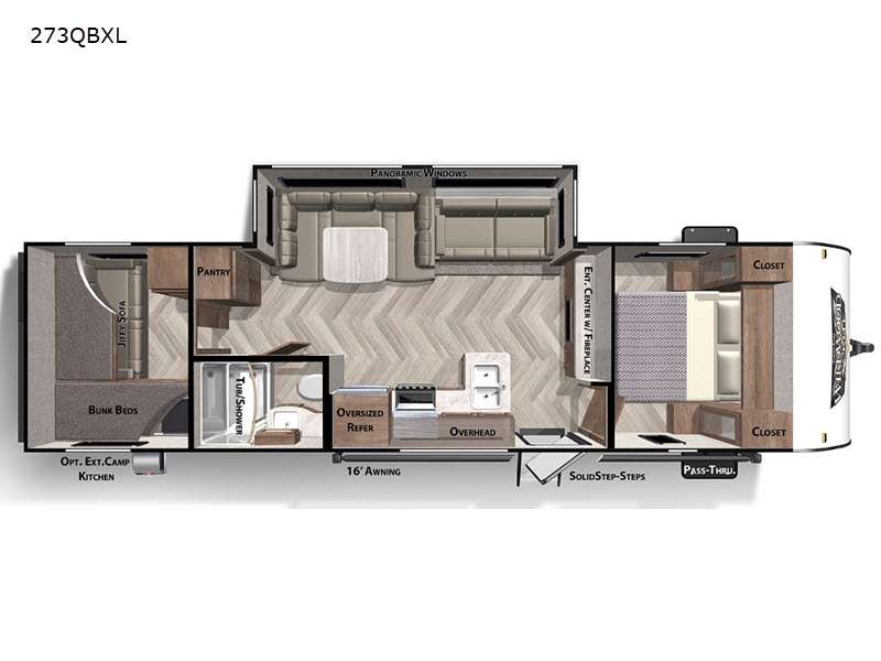 New Forest River RV Wildwood XLite 273QBXL Travel Trailer for Sale