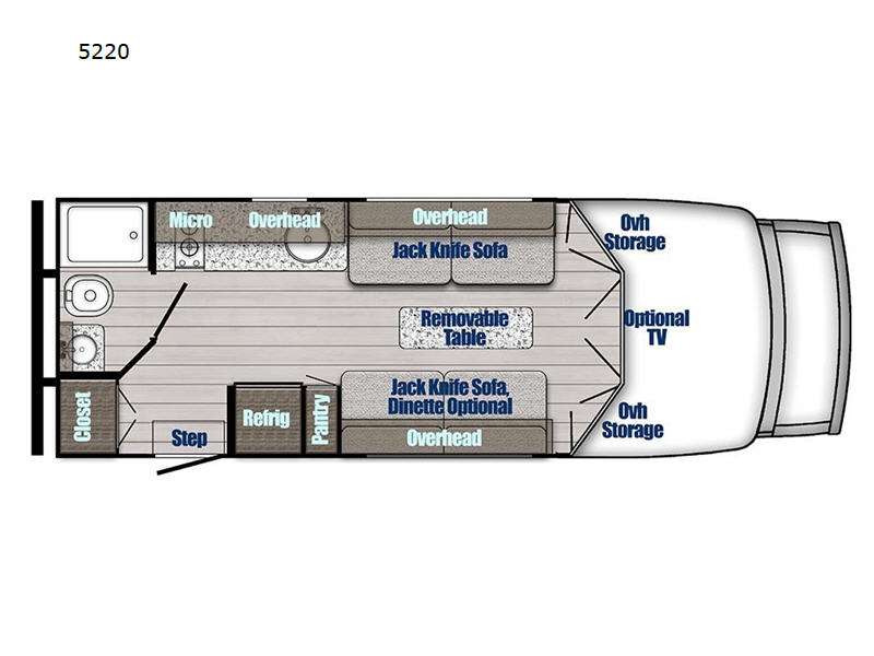 New Gulf Stream RV BT Cruiser 5220 Motor Home Class B+ for Sale