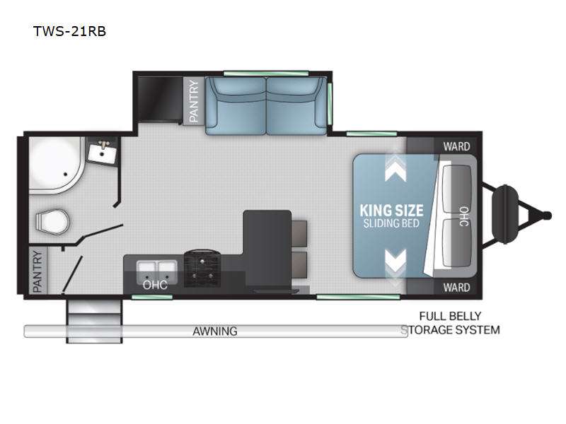 New Cruiser Twilight Signature TWS21RB Travel Trailer for Sale