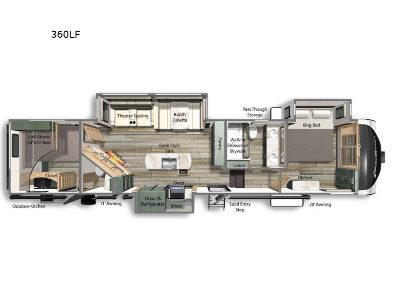 New Dutchmen RV Eddie Bauer 360LF Fifth Wheel for Sale