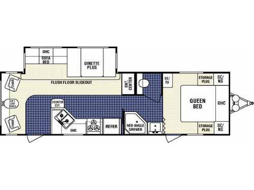 Floorplan - 2008 Dutchmen RV Classic 30L-DSL