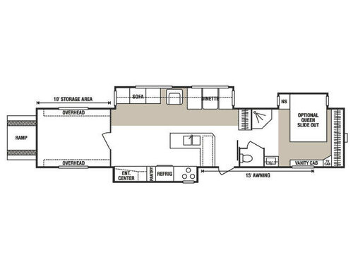 New Vision Sportster 41KGx2 Floorplan