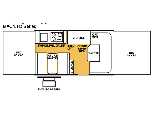 Flagstaff MAC/LTD Series 227 Floorplan
