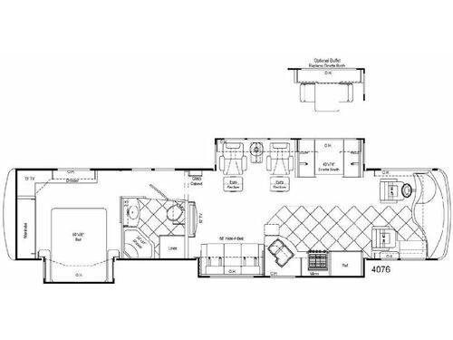 Floorplan - 2008 Damon Tuscany 4076