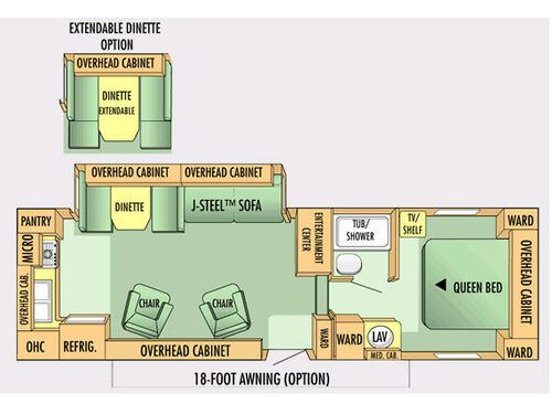 Eagle Super Lite 27.5RKS Floorplan