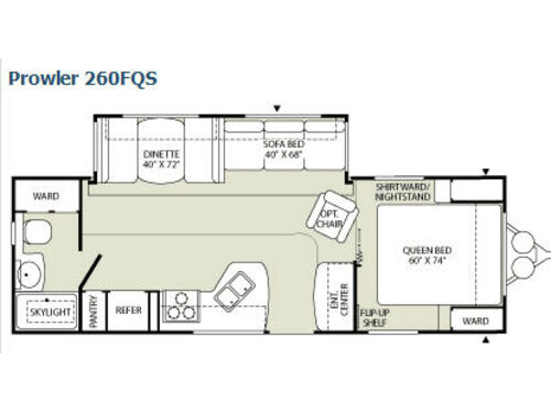 Prowler 24LZ Floorplan