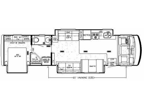 Grand Star GSCA 3752 Floorplan