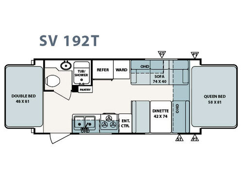 Surveyor SV 192T Floorplan