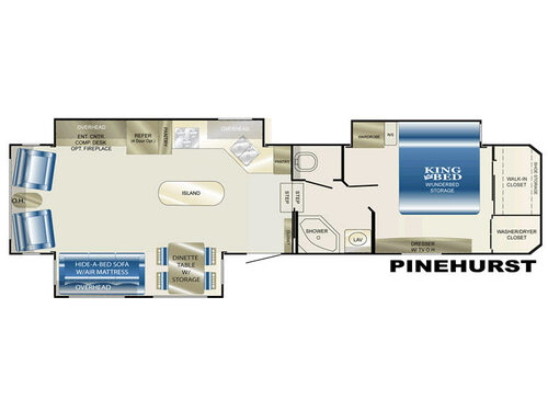 Landmark Pinehurst Floorplan