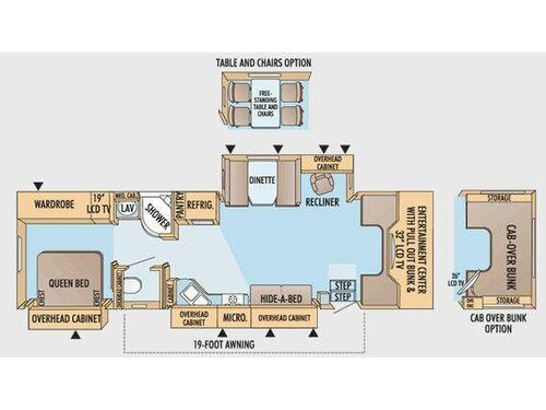 Floorplan - 2009 Jayco Seneca HD 35GS