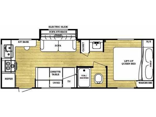 Ameri-Lite 24RK Floorplan