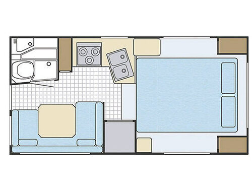 Floorplan - 2009 Lance 845