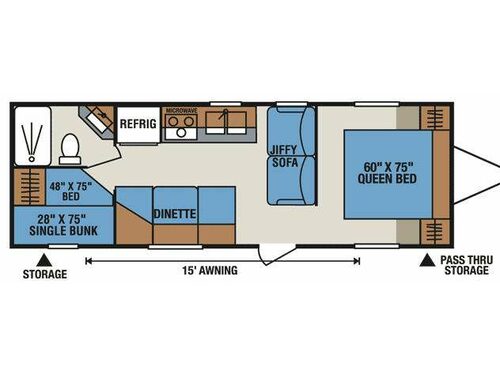 Sportsmen LE S272LE Floorplan