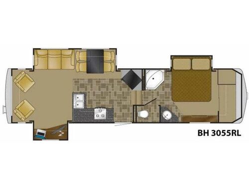 Bighorn 3055RL Floorplan