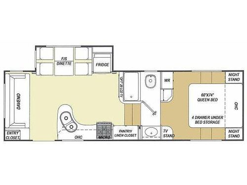 Titanium Tour Edition 25E30 Floorplan