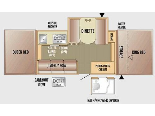 Floorplan - 2010 Jayco Jay Series 1206