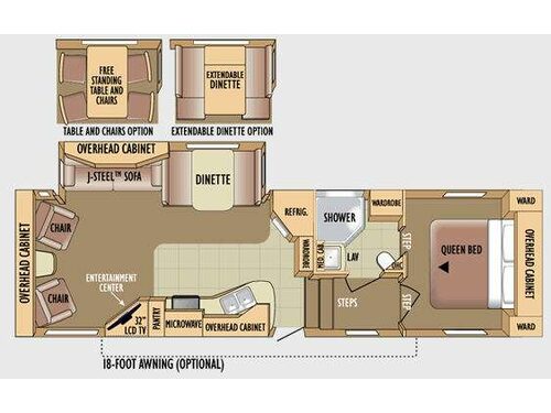 Eagle Super Lite 30.5RLS Floorplan